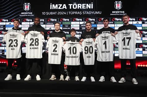Beşiktaş'tan 7 futbolcuyla imza şov- Son Dakika Spor Haberleri